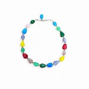 Multicolor Bead Necklace - Vibrant Women’s Jewelry